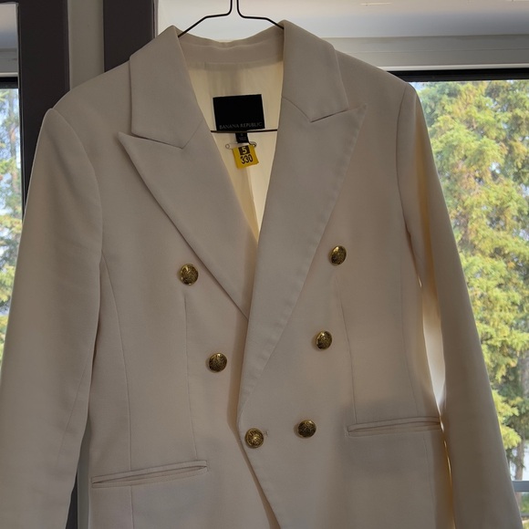 Banana Republic Honeycomb Captains Blazer - Picture 2 of 8